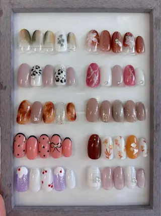 ネイル 松田 莉菜のネイルデザイン