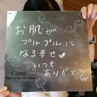 Clarte. クラルテのエステ・リラクイメージ