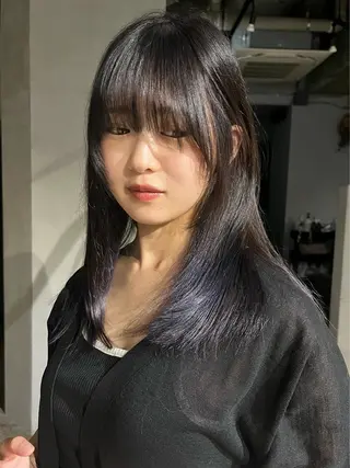 セミロング カラー rimi/ショート /透明感カラーのヘアスタイル