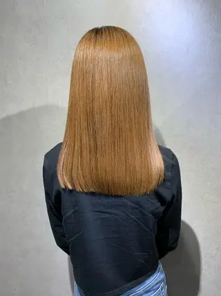 セミロング 髪質改善＊韓国ヘア＊ レイヤー＊IBUKIのヘアスタイル