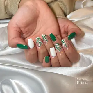 ミディアム ネイル SalonPrima Nail & Eyeのネイルデザイン