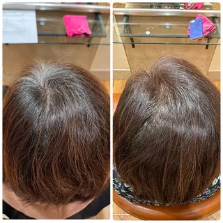 カラー 橋本 萌叶のヘアスタイル