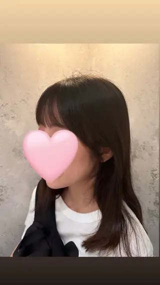 セミロング 🎀暖色/レイヤー/ アレンジ/りんか🎀のヘアスタイル