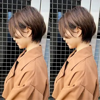 ショート 三鷹で1番ショート ボブをカットする新谷のヘアスタイル