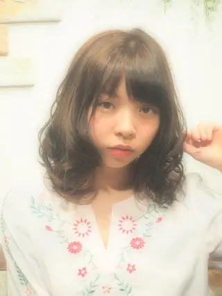ミディアム パーマ 茅根 雄次 ✨髪質改善✨のその他イメージ