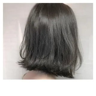 ミディアム 髪質改善、縮毛矯正 店長浅野太郎のヘアスタイル