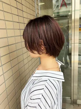 ショート キノシタ ナオユキのヘアスタイル