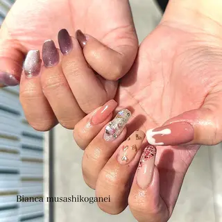 ネイル Bianca 武蔵小金井 ほしののネイルデザイン