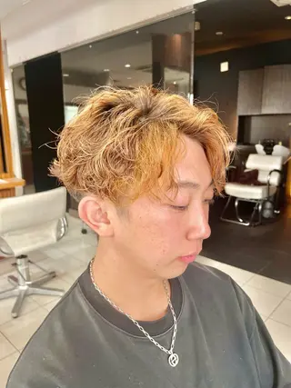 ショート パーマ メンズ 【パーマ特化美容師】 🔥Yoshiyaのヘアスタイル