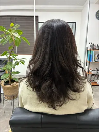 ロング カラー カッサスパ はなのなのヘアスタイル