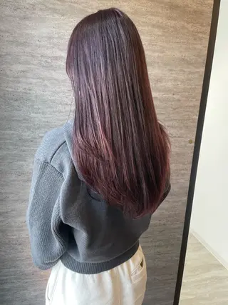 ロング JIEN MIUのヘアスタイル