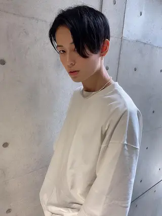 メンズ メンズパーマ外屋敷 航のヘアスタイル