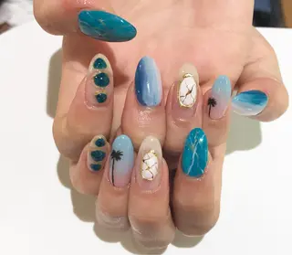 ネイル 舞田 苑香のネイルデザイン