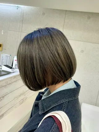 セミロング カラー XANADU上野店 🐼ﾖｺﾊｼのヘアスタイル
