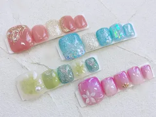 ネイル ビアンカ金町店 中島　せり菜のネイルデザイン