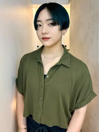 ショート カラー Kureha/ネイル トレンドヘアのマツエク・マツパデザイン