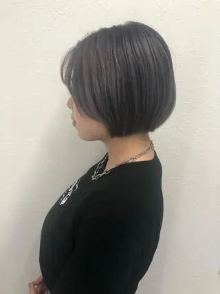 ショート カラー 🤍2nd🤍田所 美希のヘアスタイル