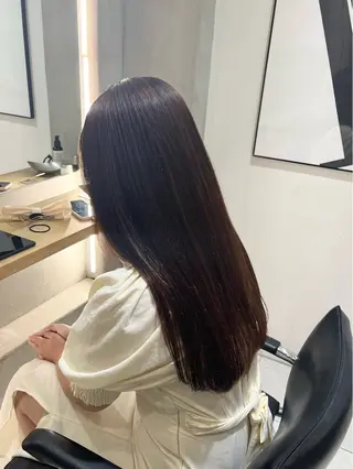 ロング ブリーチ/ブラウン 🤎MIREのヘアスタイル