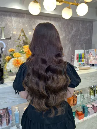 ロング 渋谷髪質改善/縮毛 矯正/かすが🪽🫧のヘアスタイル