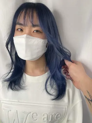 ミディアム 早瀬裕之 パーマのヘアスタイル