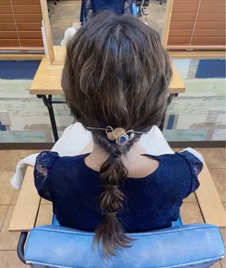 ロング 🎀ブリーチなし カラーyui🎀のヘアスタイル