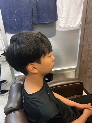 ミディアム メンズ 清水 寧生のヘアスタイル