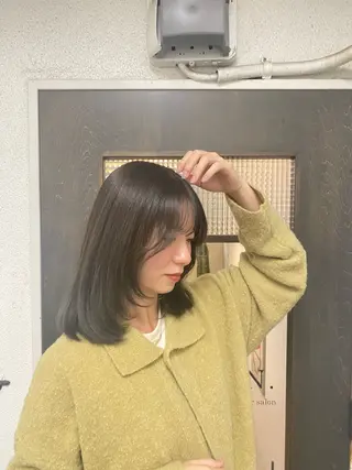 ショート カラー BATON.あずみ /カラー/縮毛矯正のヘアスタイル