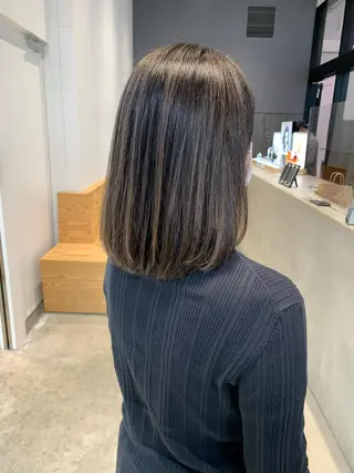ミディアム yui .のヘアスタイル