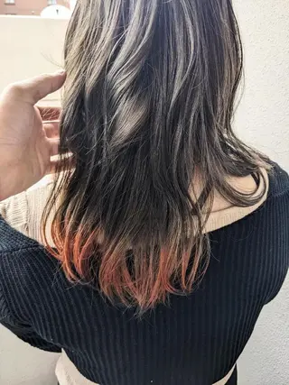 セミロング 小川 健治✨のヘアスタイル