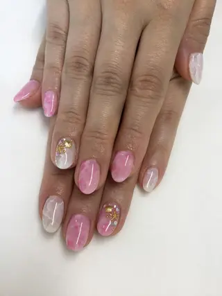 ネイル 💎🐰 saki. m 🐰💎のネイルデザイン