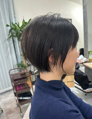 ショート 近鉄奈良ショートヘア 清水力也のヘアスタイル