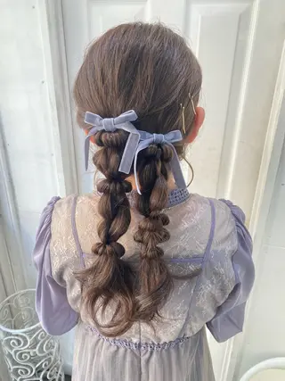 ヘアアレンジ uros.中目黒 moekaのヘアスタイル