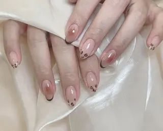 ネイル By moonネイル 🌷ワンホン/韓国風のネイルデザイン