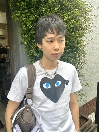 メンズ ショート 🌼U24 ヘアデザインラボのヘアスタイル
