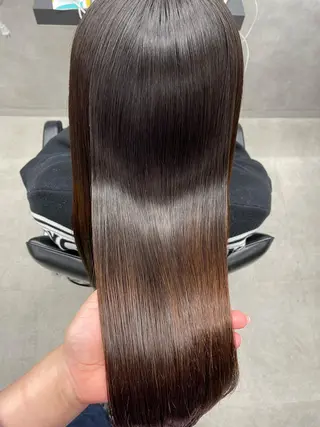 ロング すぐ巻ける縮毛矯正 🍀勝倉　麗のヘアスタイル