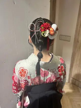 ヘアアレンジ ♛︎ きっか ♛︎ ヘアアレンジ🩵のヘアスタイル