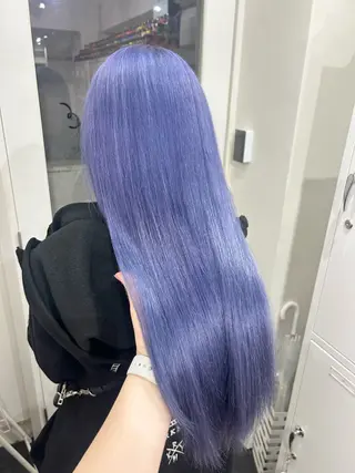 ロング カラー ヘアアレンジ 🎀ブリーチ×艶髪 🎀 ♡さや♡のヘアスタイル