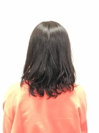 ミディアム ヘアアレンジ 阿部 美咲のヘアスタイル