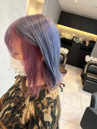カラー SALOWIN栄 高須大貴のヘアスタイル