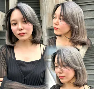 ショート カラー 韓国系レイヤー特化 hiroのヘアスタイル