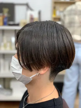 ショート メンズ クセを最大限に活かす メンズパーマ奈良大祐のヘアスタイル