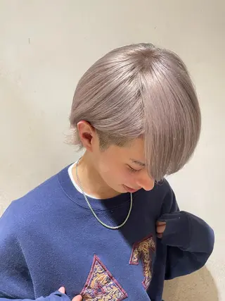 カラー 🫧ボブ/ツヤ髪/美 髪矯正／菜結のヘアスタイル