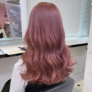 セミロング カラー 🩰透明感カラー♡ UTA🩰のヘアスタイル