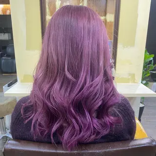 ミディアム カラー 🎀艶ブリーチカラー 🎀Fan.🎀秋山のヘアスタイル