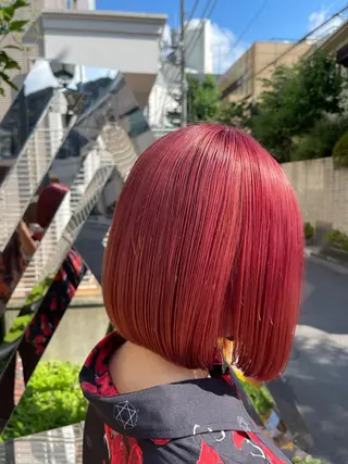ショート 髪質改善&美髪カラー ボブ&ロングRINのヘアスタイル