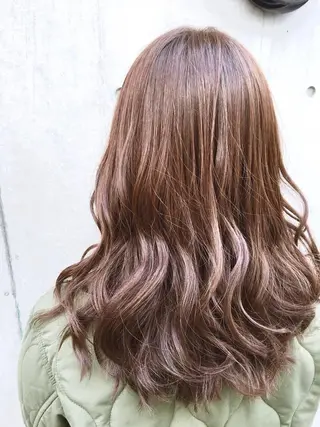 セミロング カラー ✨髪質改善縮毛矯正✨ 宇田川修平のヘアスタイル