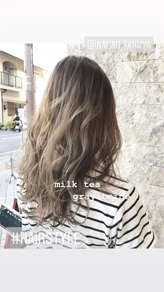 セミロング カラー パーマ ヘアアレンジ メンズ キッズ ネイル マツエク・マツパ パーソナルカラー☆ 永尾拓也のヘアスタイル