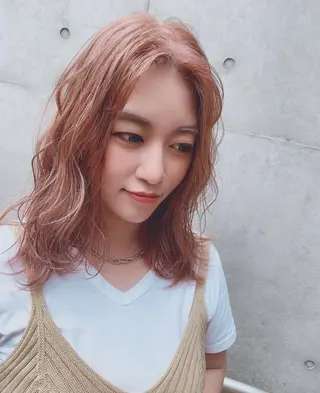 ロング カラー box mico. mutsumiのヘアスタイル
