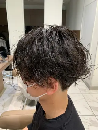 パーマ メンズ REM【阿佐ヶ谷】 MEGUのヘアスタイル