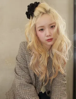 ロング カラー ヘアアレンジ ニュアンスカラー🧶 nanacoのヘアスタイル